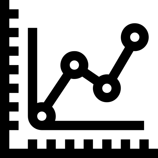Analysis graphic graph chart icon
