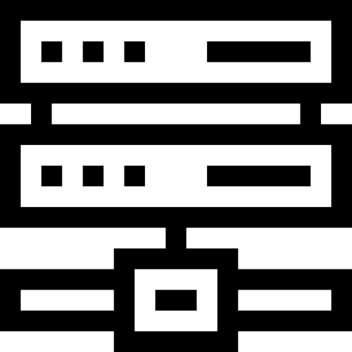 Server multimedia technology files icon