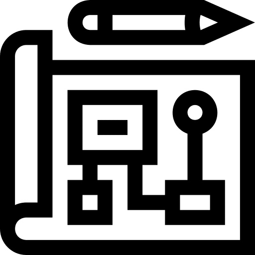 Workflow arrows diamond diagram icon