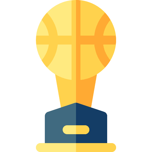 Basketball award prizes basketball award ball icon