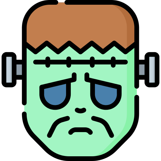 Frankestein party terror horror icon