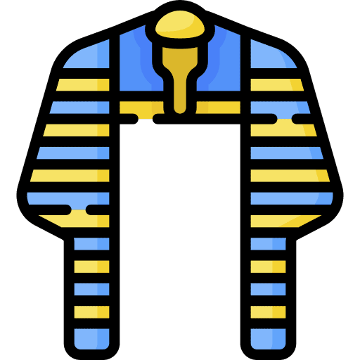 Pharaoh cultures hat egypt icon