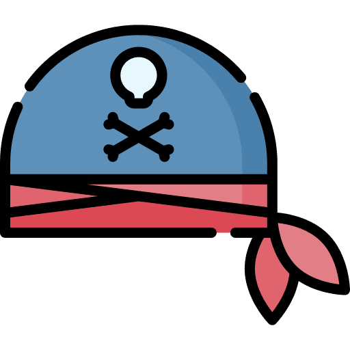 Pirate scarf scarf miscellaneous kerchief icon