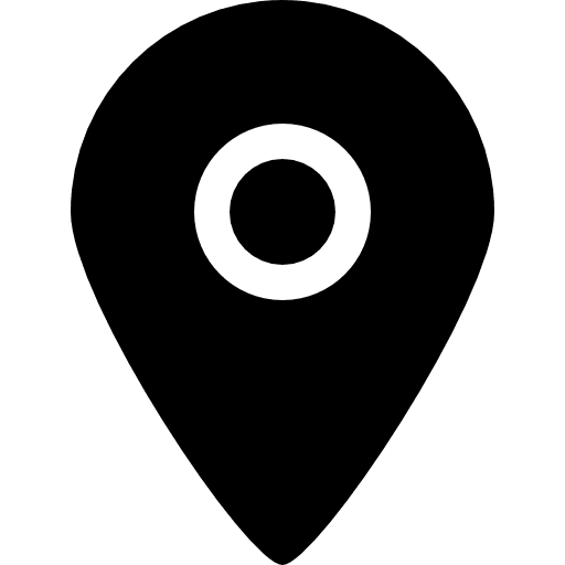 Black placeholder for maps tools map black icon