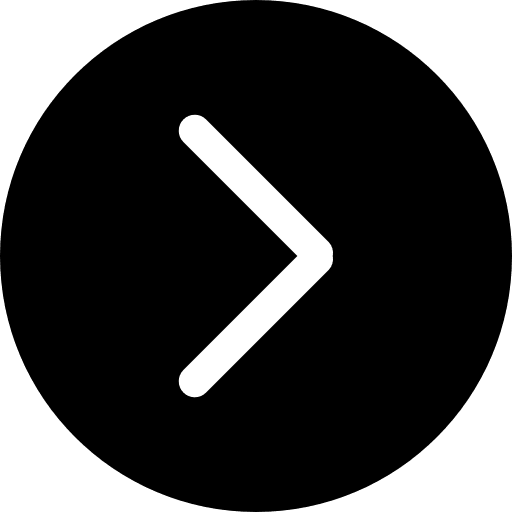 Right arrow angle black circular interface symbol circular next page right icon