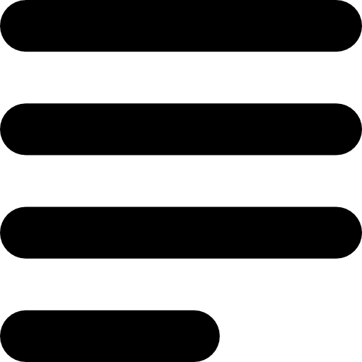 Justify text justifying alignment justify icon