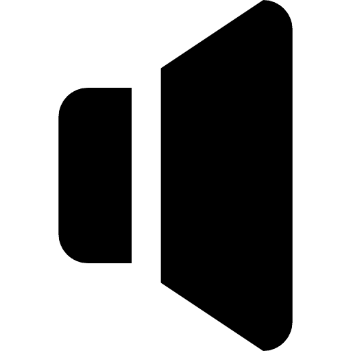 Speaker black audio interface symbol symbols speakers symbol icon