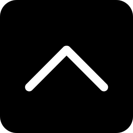 Up arrow black square button button caret arrow icon