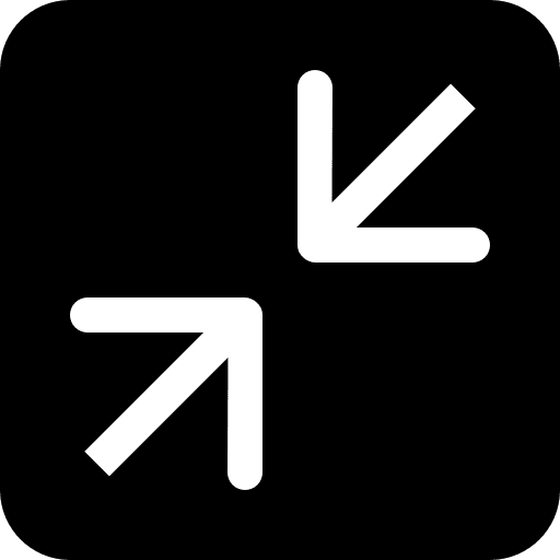 Two arrows in black square button interface two arrows big mug solid icon