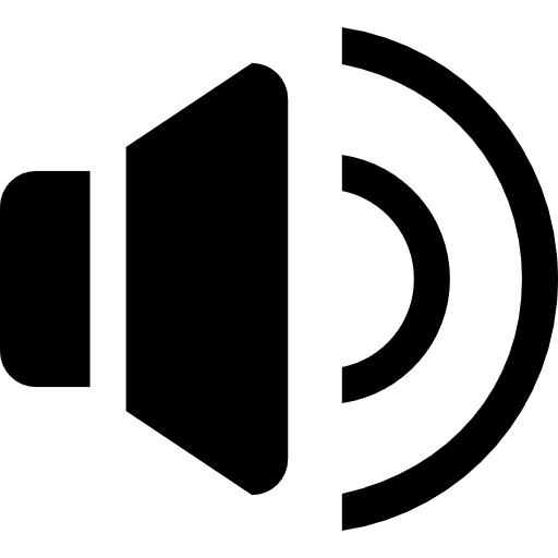 Speaker audio tool sound tool interface icon