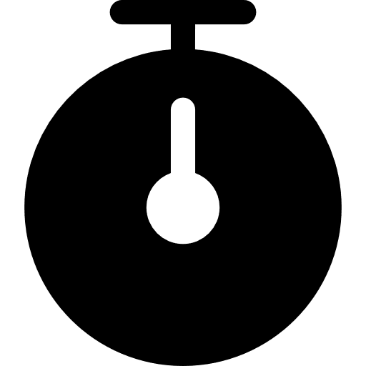 Timer black tool symbol tool timers tools and utensils icon