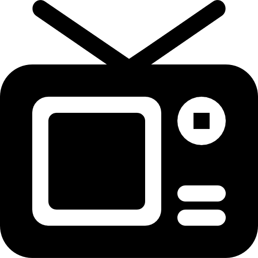 Tv monitor screen tools technology icon