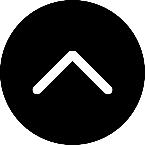 Up arrow solid circular button big mug solid arrows symbol icon