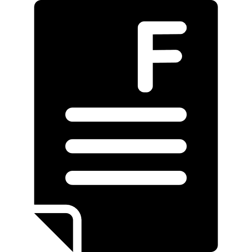 Failed exam grade grades education icon