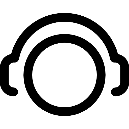 Aircraft marshall headphones head captain icon