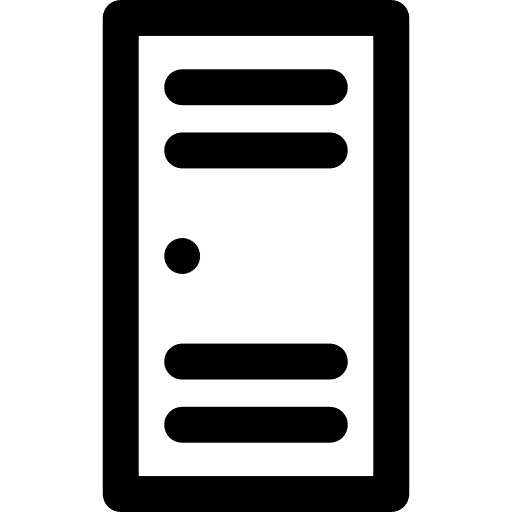 Lockers door locker storage box icon