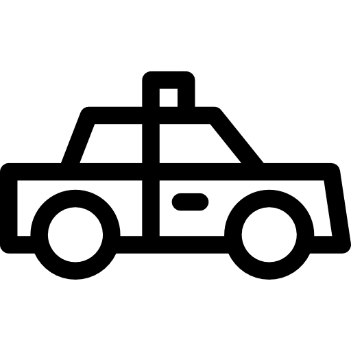 Taxi transport car vehicle icon