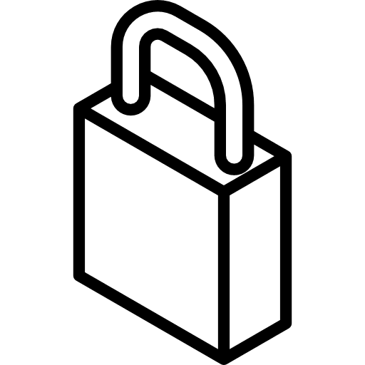 Lock closed private secure icon