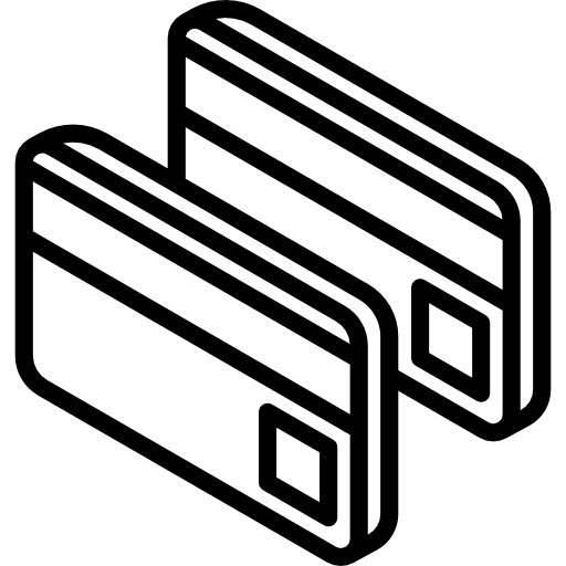 Credit card business money bank icon