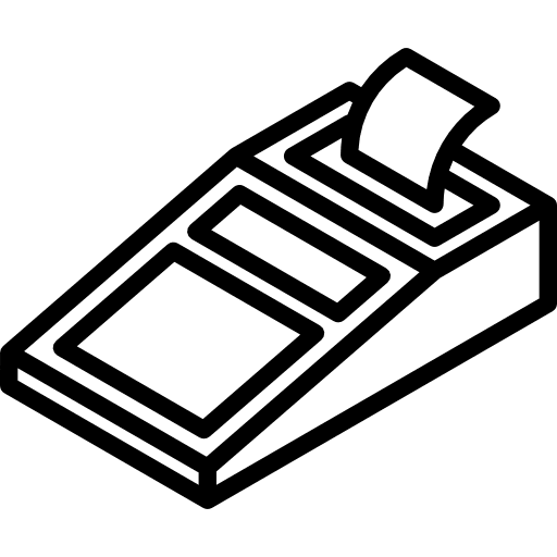 Payment terminal payment business buy icon