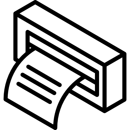 Voucher bill cash money icon