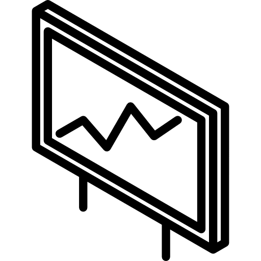 Graph technology graphic chart icon