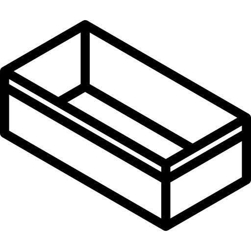 Open box package packaging cube icon