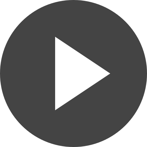 Round play button start multimedia option begin icon