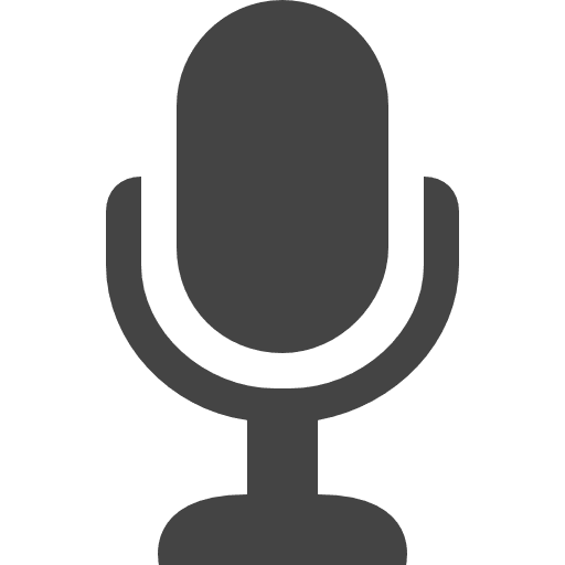 Microphone voice recorder sound audio icon