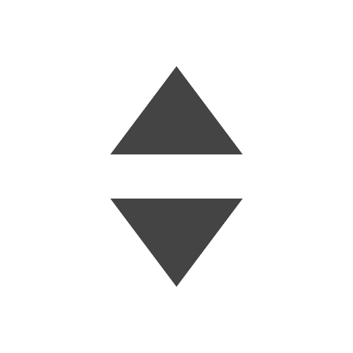Sort double sided arrow geometry arrows icon