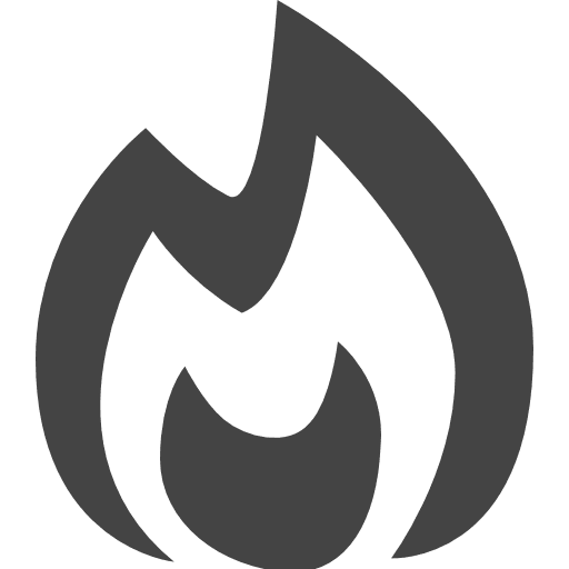 Fire nature temperature hot icon