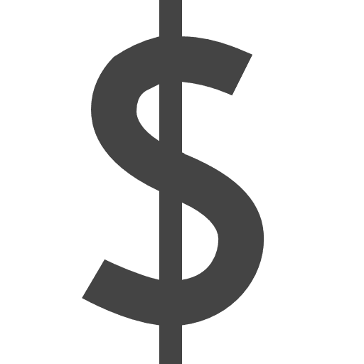 Dollar symbol exchange cash business icon