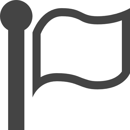 White flag maps and flags peace blank icon