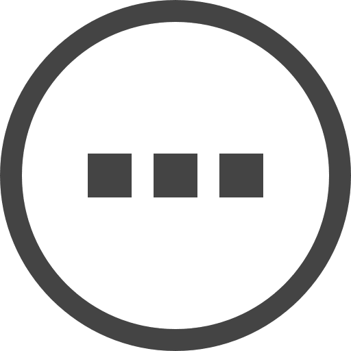 Ellipsis circle button circle options icon