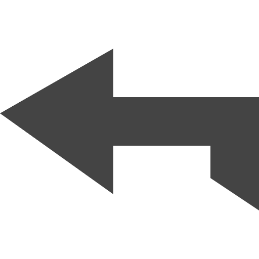 Left bold arrow directional arrows back icon