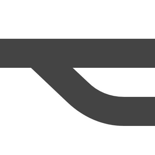 Road detour way urban route icon