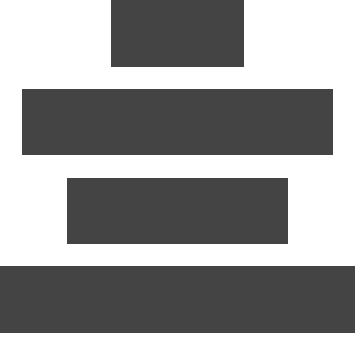 Center align text lines text format centered icon