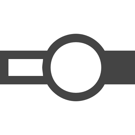 Slider circle interface rectangle icon