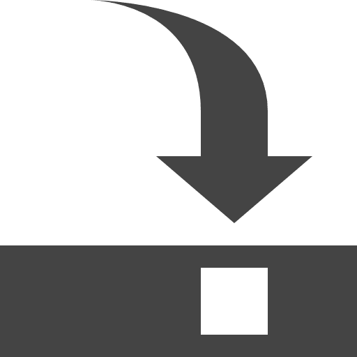 Add dock arrow insert interface icon