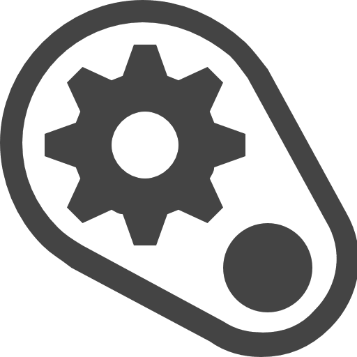 Automation gear setup cogwheel icon