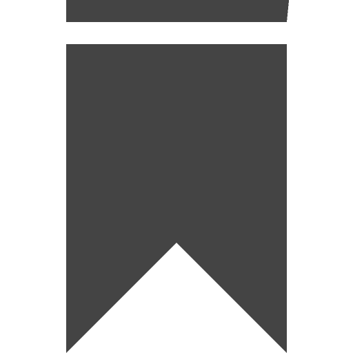 Bookmark lace mark interface icon