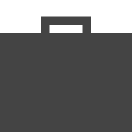 Briefcase luggage business suitcase icon