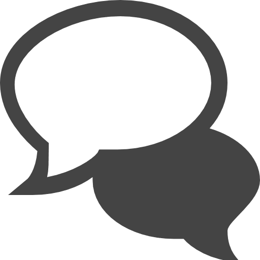 Chat speech balloon speech bubble chatting icon