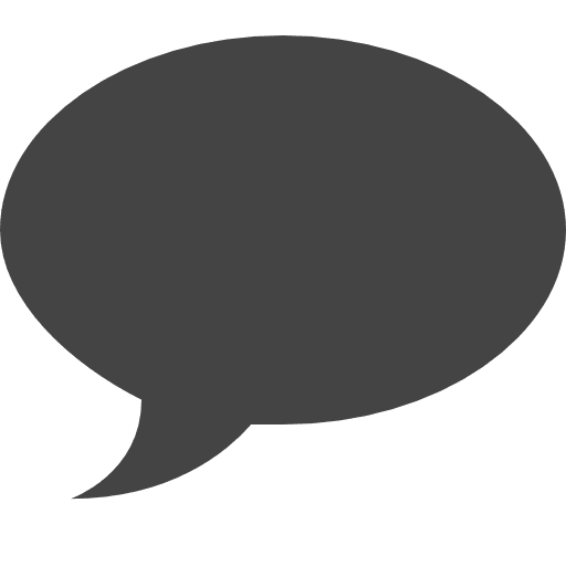 Comment speech bubble speech balloon chatting icon