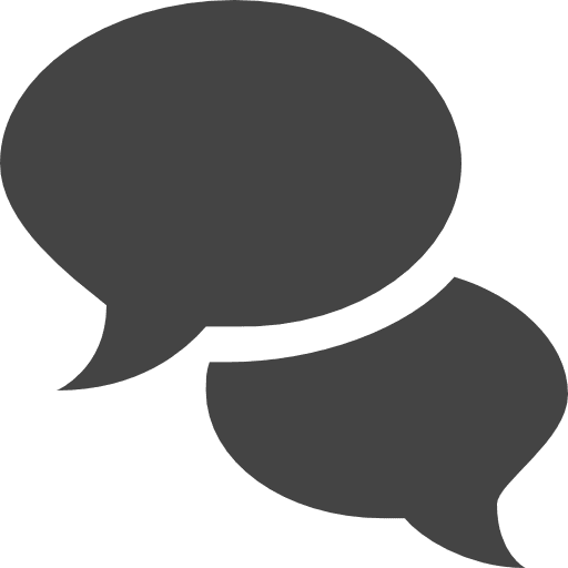 Conversation message talking chat icon