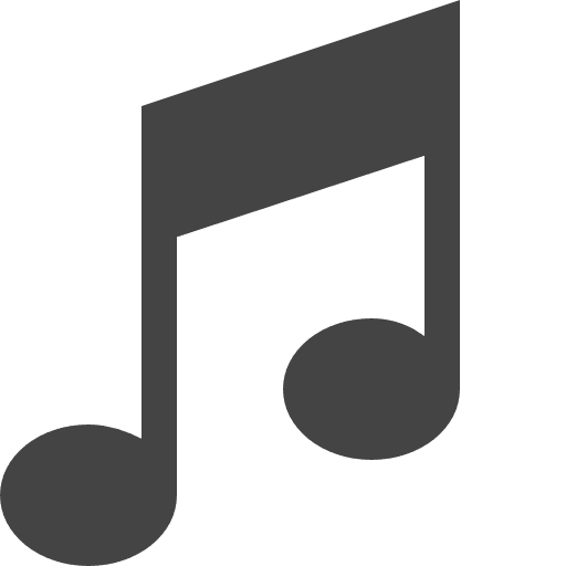 Musical note music player composition quaver icon