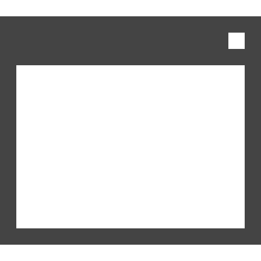 Browser website interface navigation icon