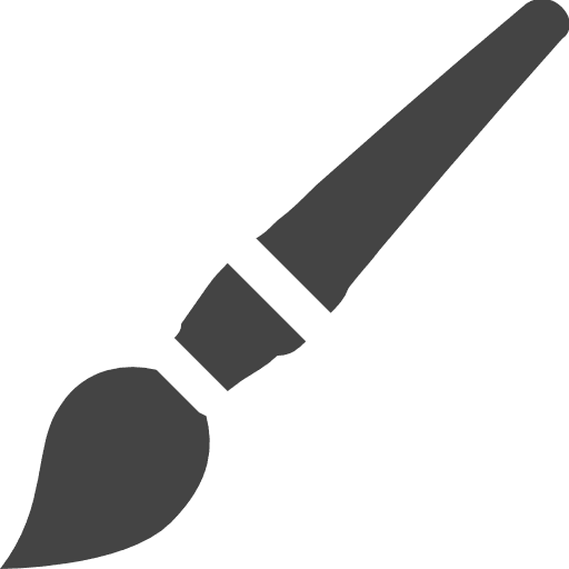 Paint brush paint painter artistic icon