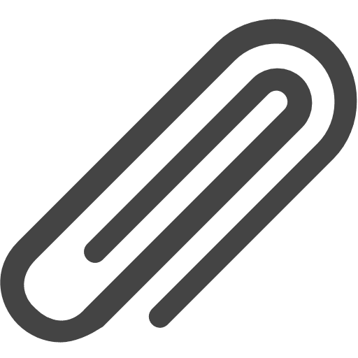 Paperclip office material school material tool icon