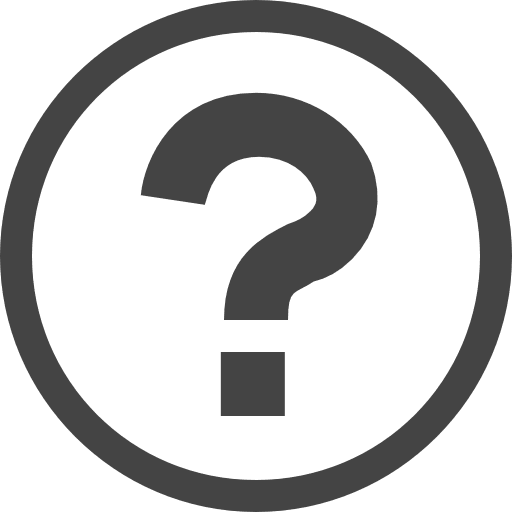 Question circular button interface question mark circle symbol icon